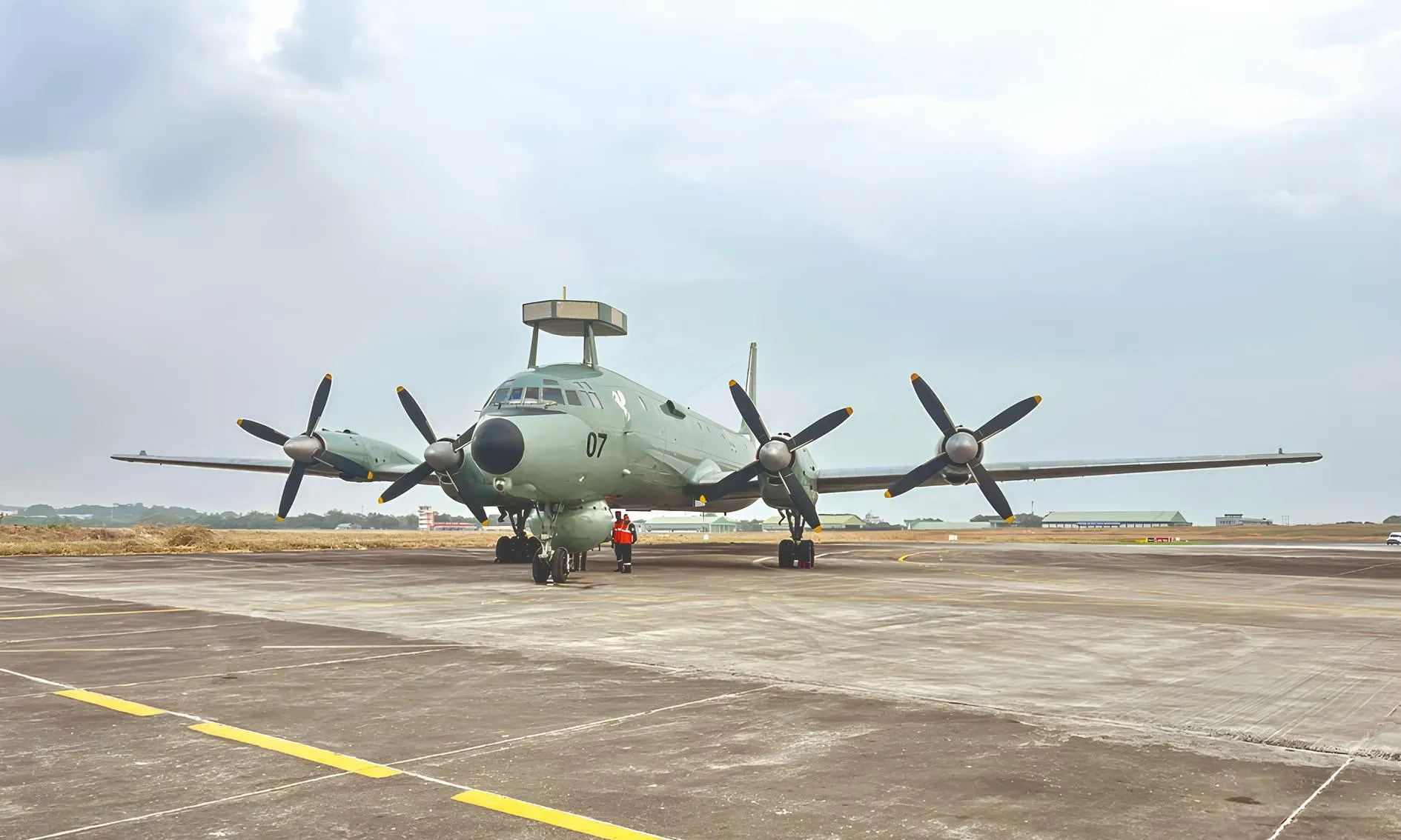 IL-38 SD Aircraft at NMHC Lothal